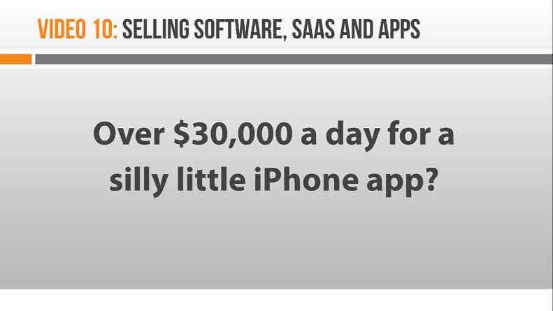 Image of Video 10 Move Over, Bill Gates: Selling Software, SaaS, and Apps